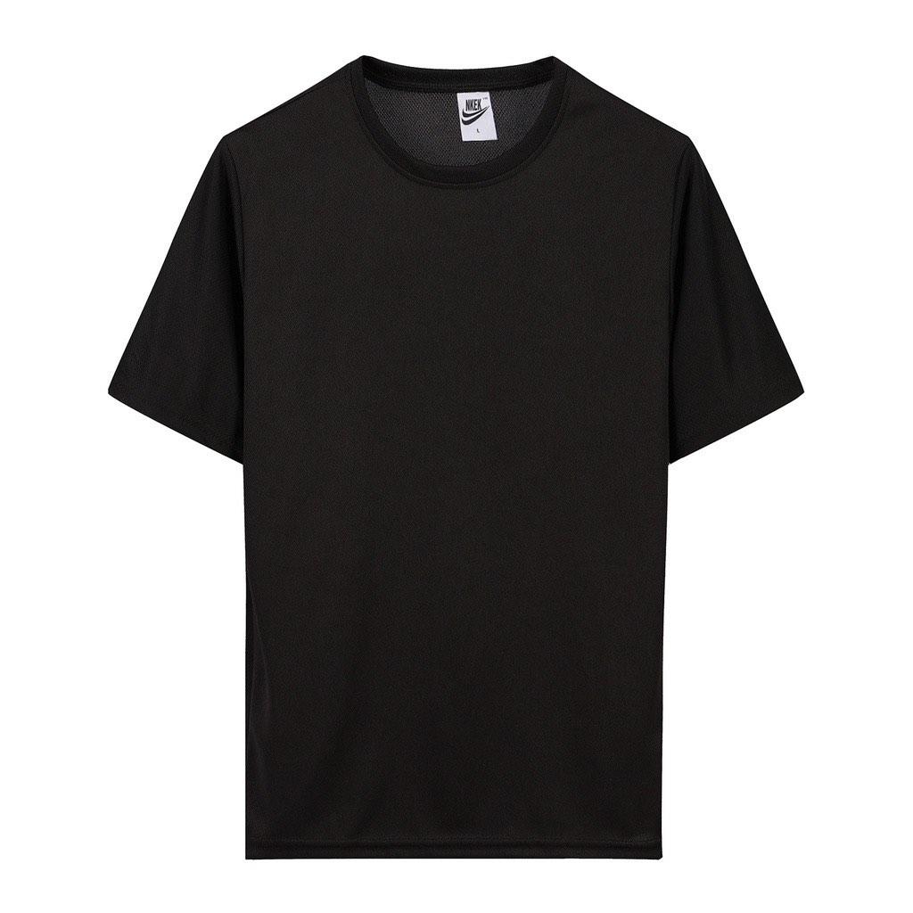 Men s Dri fit Shirt Black Men s Fashion Tops Sets Tshirts