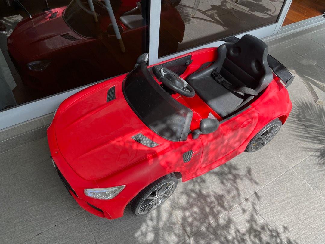 Mercedes Benz Kids Electric Car, Hobbies & Toys, Toys & Games on Carousell