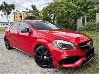 Mercedes-Benz A200 1.6 Hatchback [ori 61k km][one ladies owner][local][1 year warranty][full bodykit]
