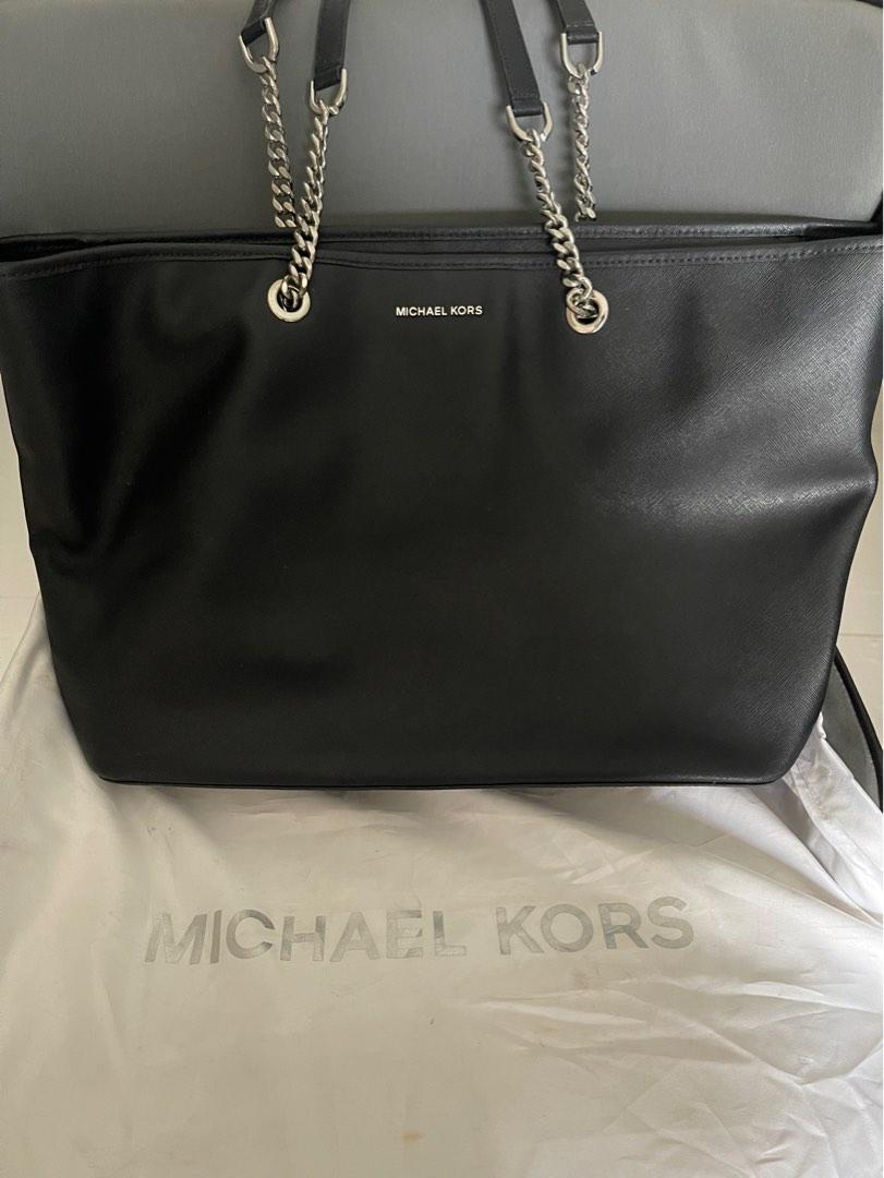 Michael kors clearance silver chain bag