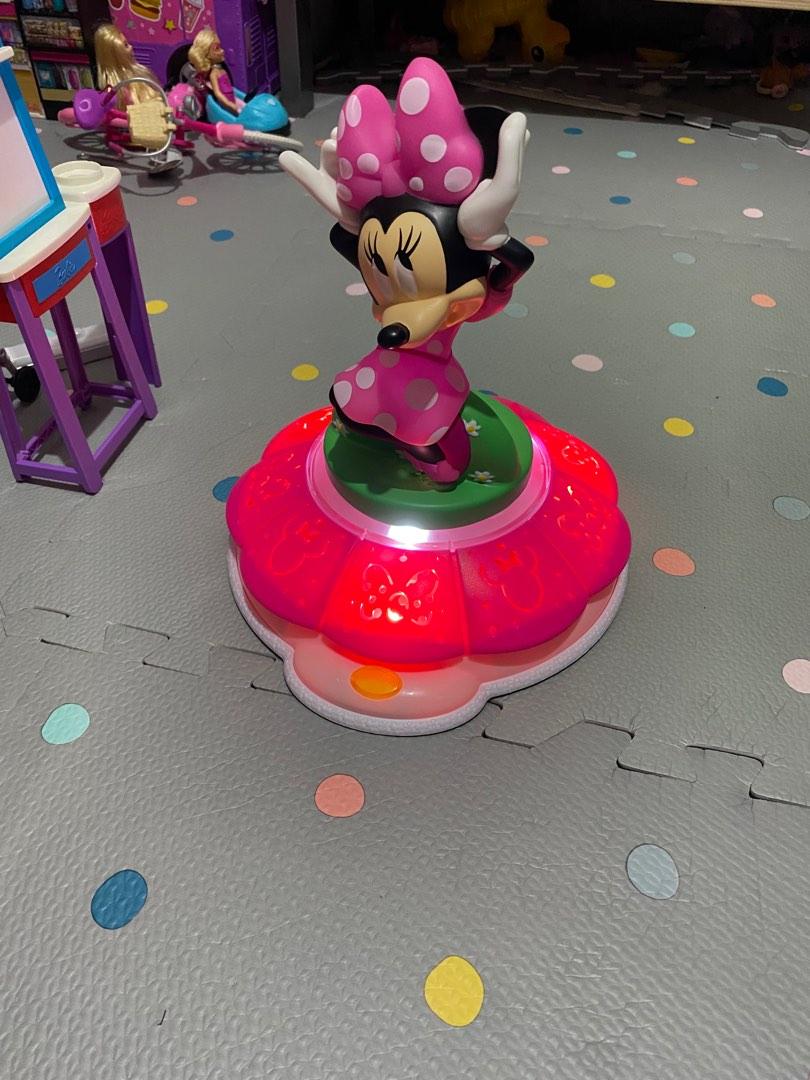 Minnie mouse clearance spinning light toy