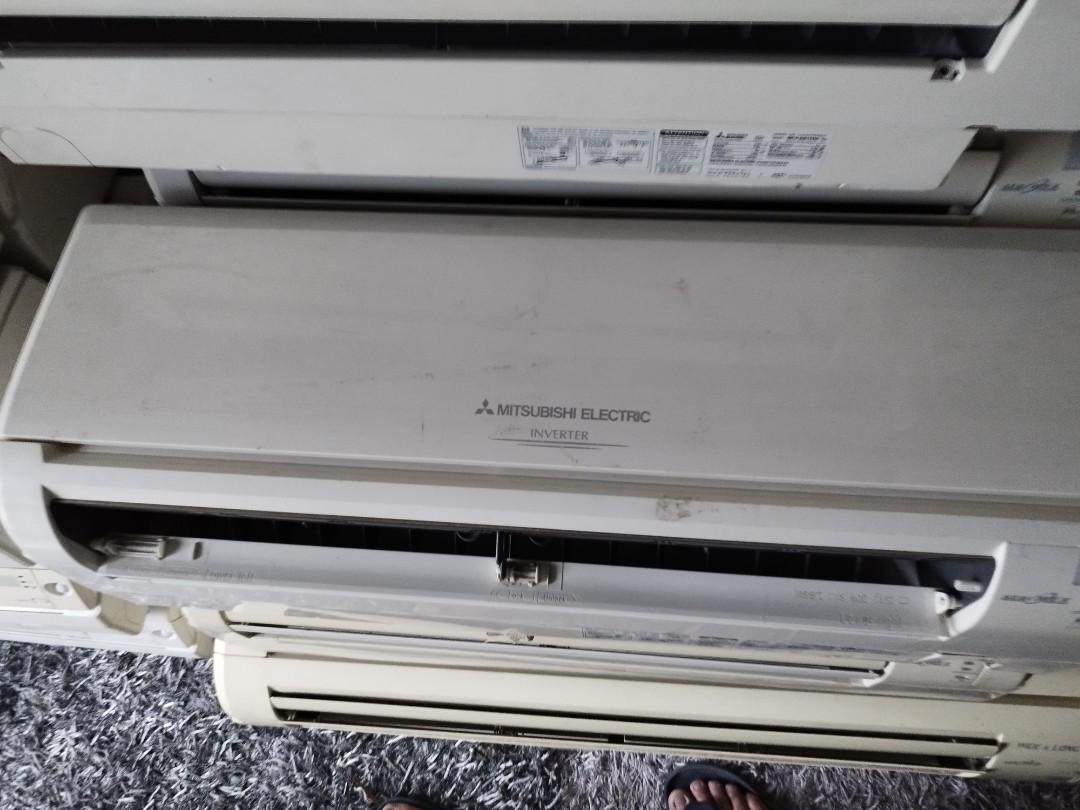 Mitsubishi electric Aircon system 3 Aircon Inv, TV & Home Appliances