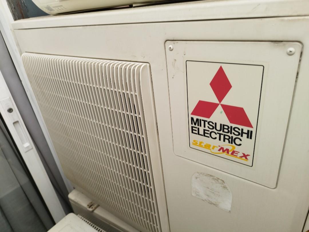 Mitsubishi electric Aircon system 3 aircon inv, TV & Home Appliances