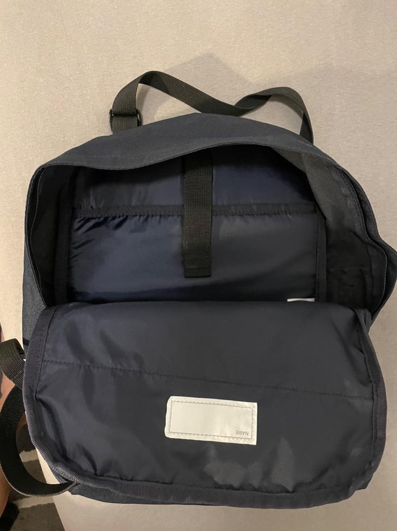 Muji Rucksack with Adjustable Handles (A4 size), Women's Fashion, Bags