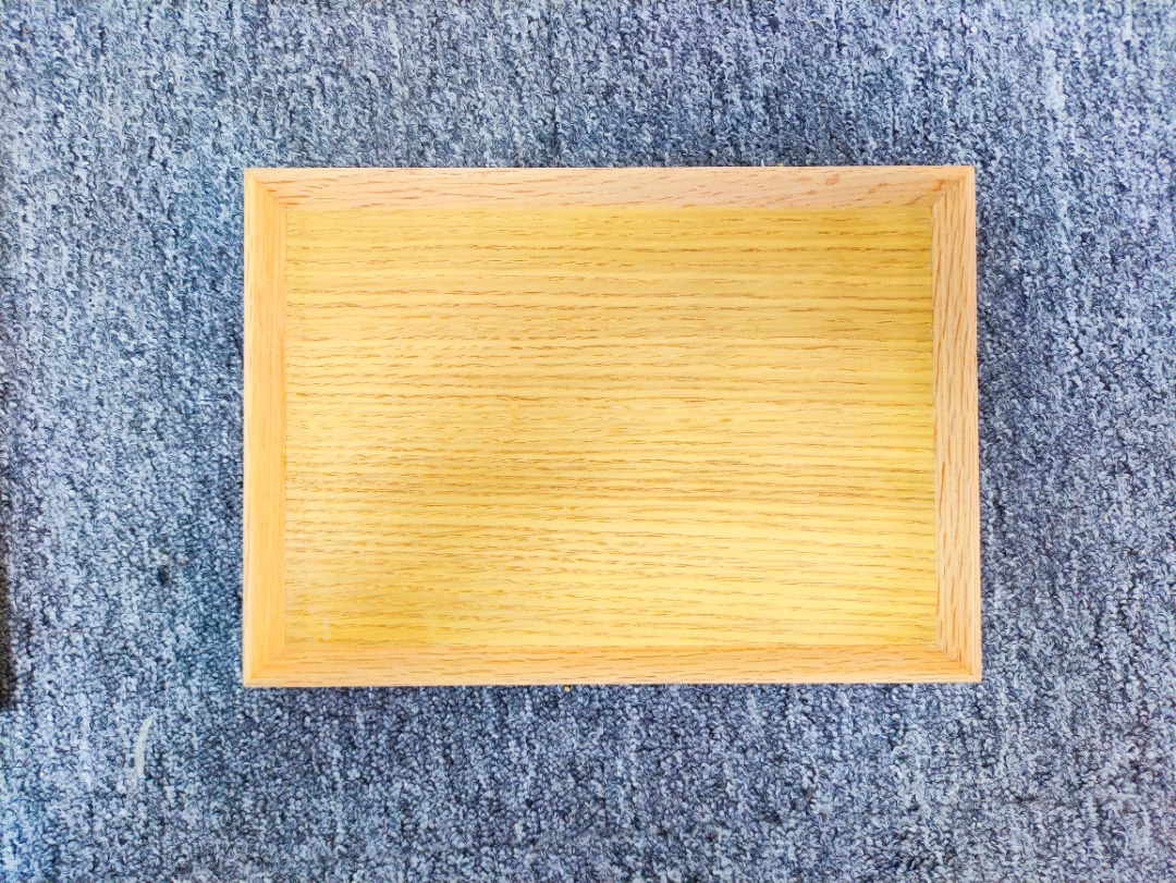 MUJI Wooden Oak Tray X 2, Furniture & Home Living, Kitchenware