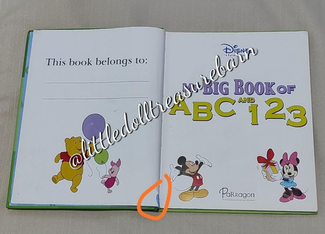 My Big Book of ABC and 123, Hobbies & Toys, Books & Magazines, Children