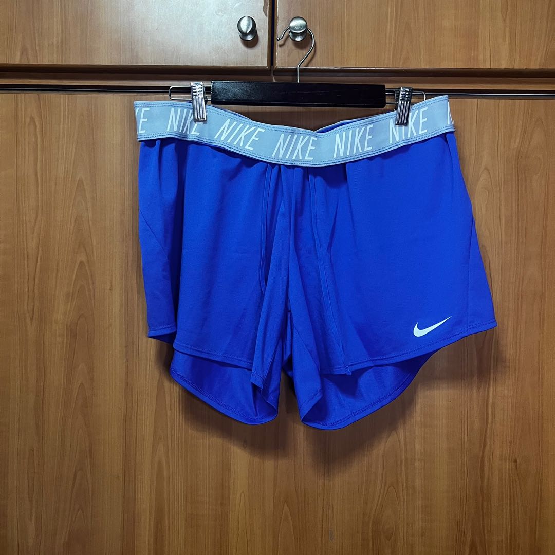 womens royal blue nike shorts