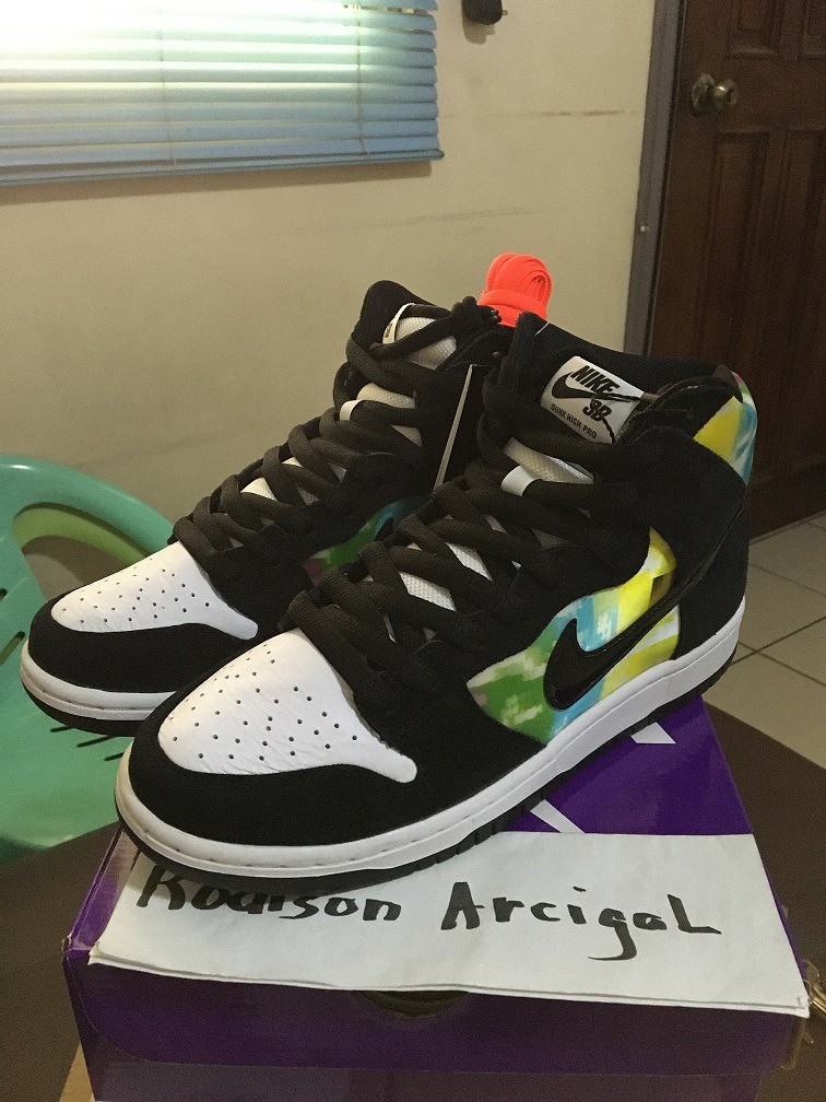 sb dunk high pro test pattern stockx