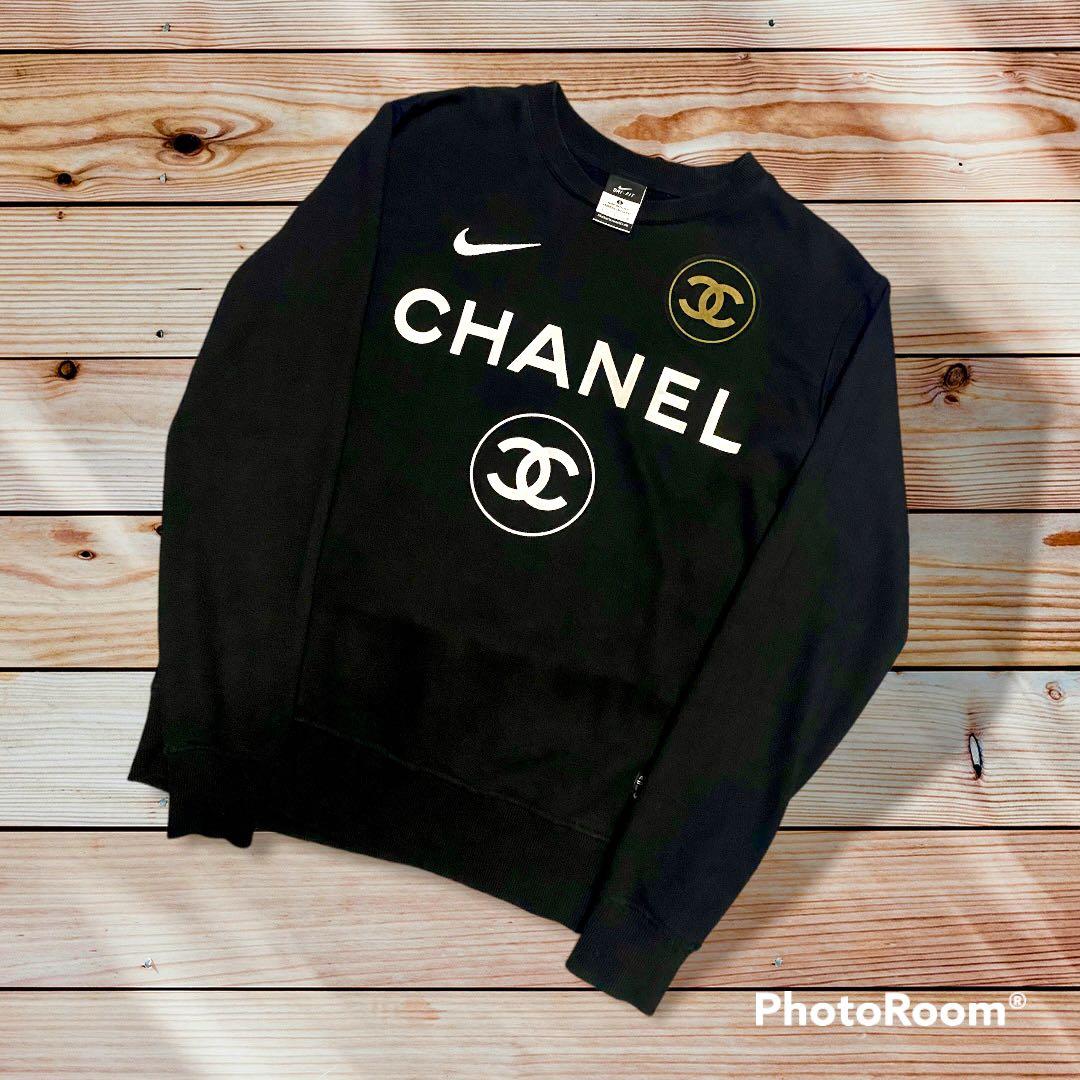 Nike x Chanel Sweatshirt?, Men's Fashion, Activewear on Carousell