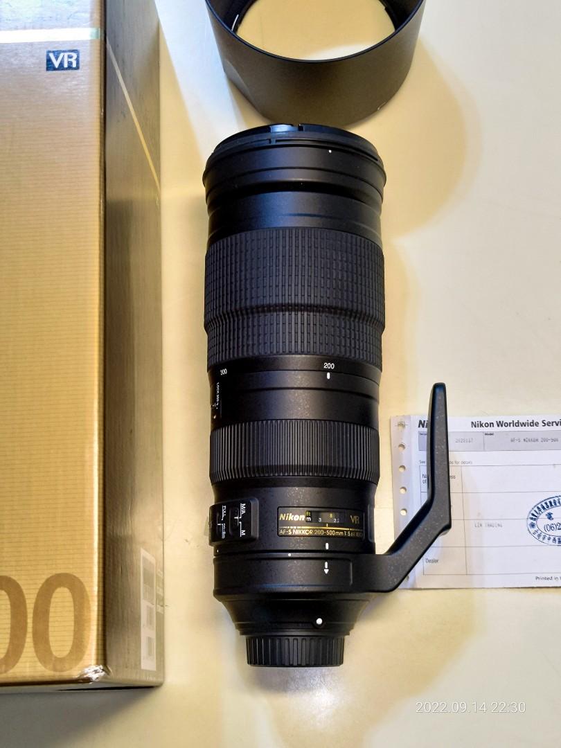 人気上昇中 AF-S NIKKOR 200-500mm f 5.6E ED VR 一部破損 real-estate