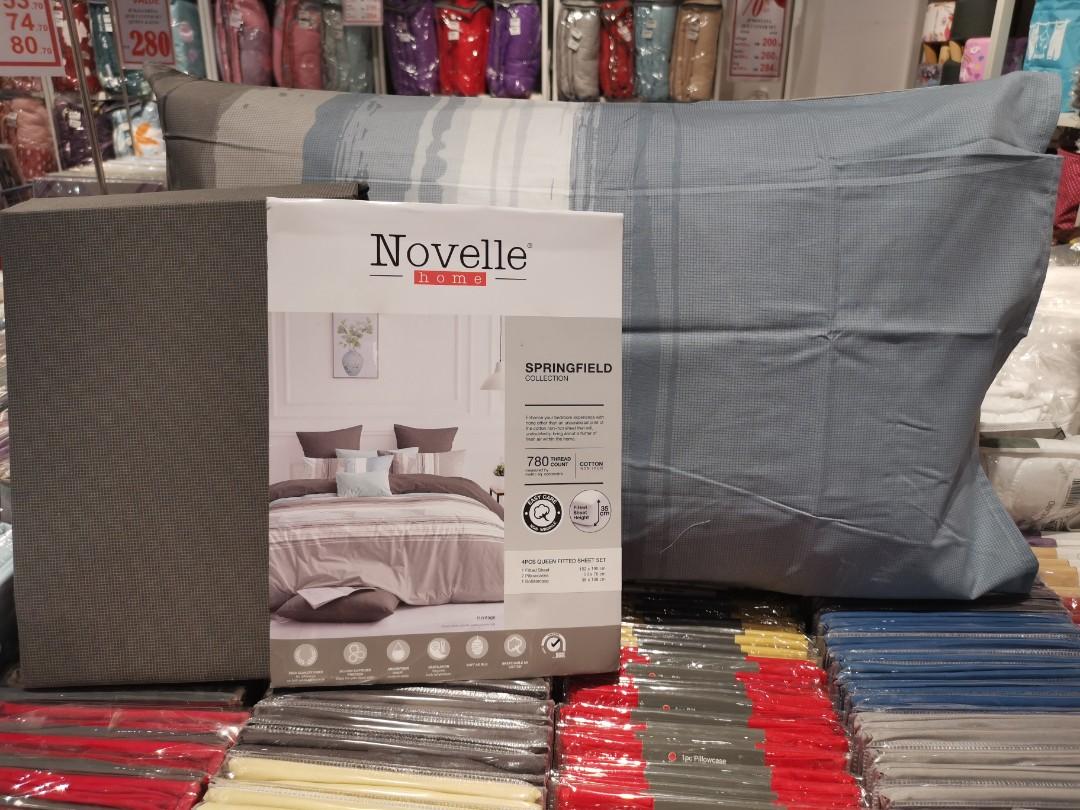 Novelle Springfield bedsheet, Furniture & Home Living, Bedding & Towels