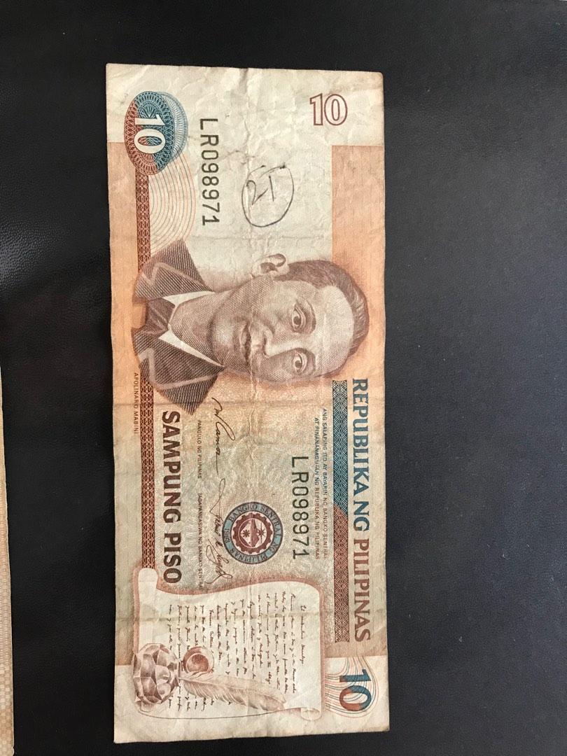 old-10-peso-bill-hobbies-toys-memorabilia-collectibles-currency