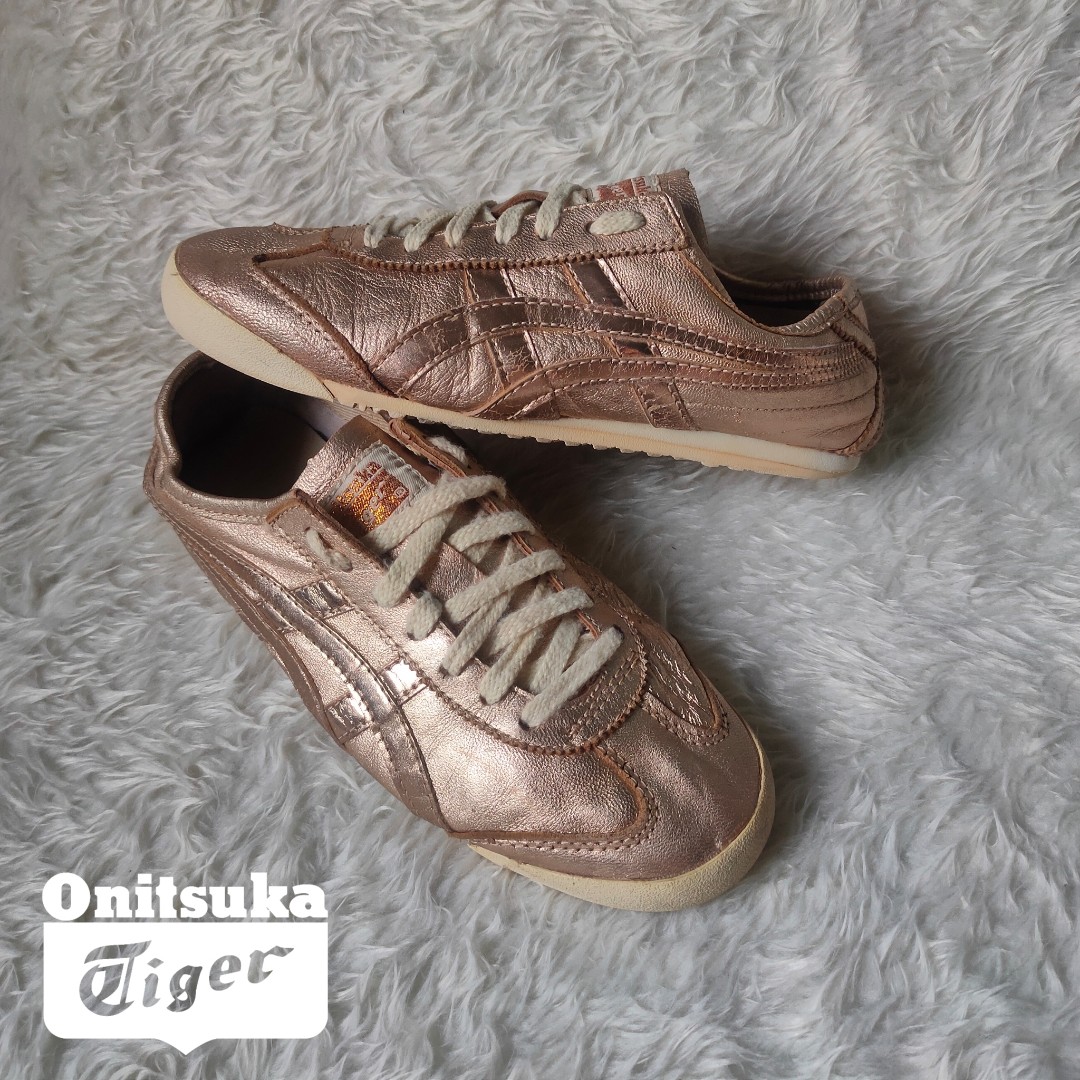 ONITSUKA TIGER MEXICO 66 ROSE GOLD SNEAKER Shoe Model D61GL
