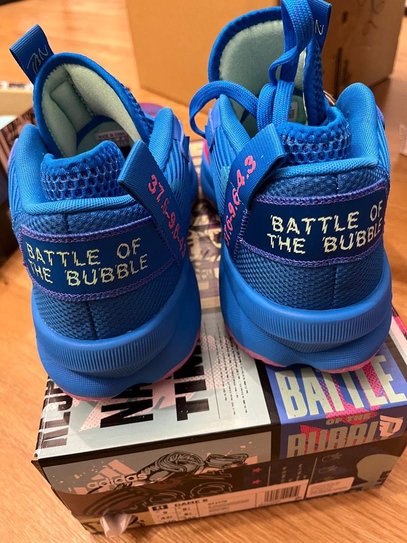Original Adidas Dame 8 Battle Of The Bubble UK8.5 US9 Basketball Shoe NP RM499