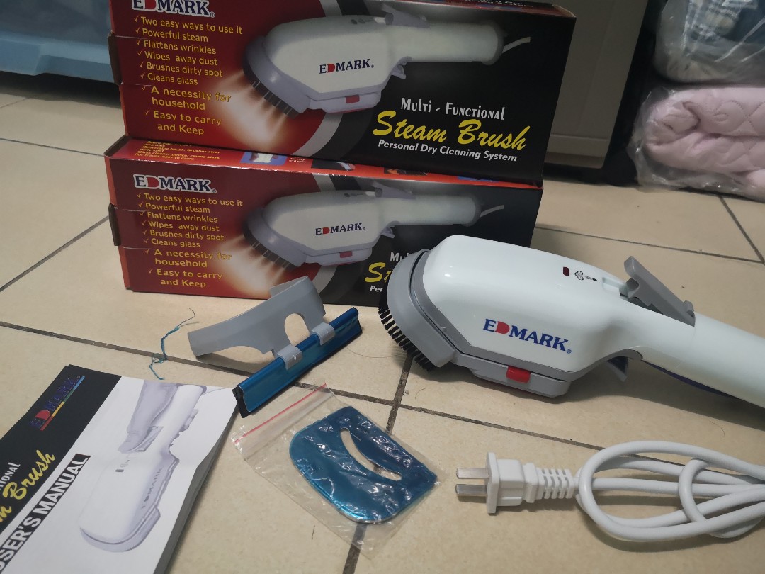 Original Edmark Steam Brush TV Home Appliances Irons
