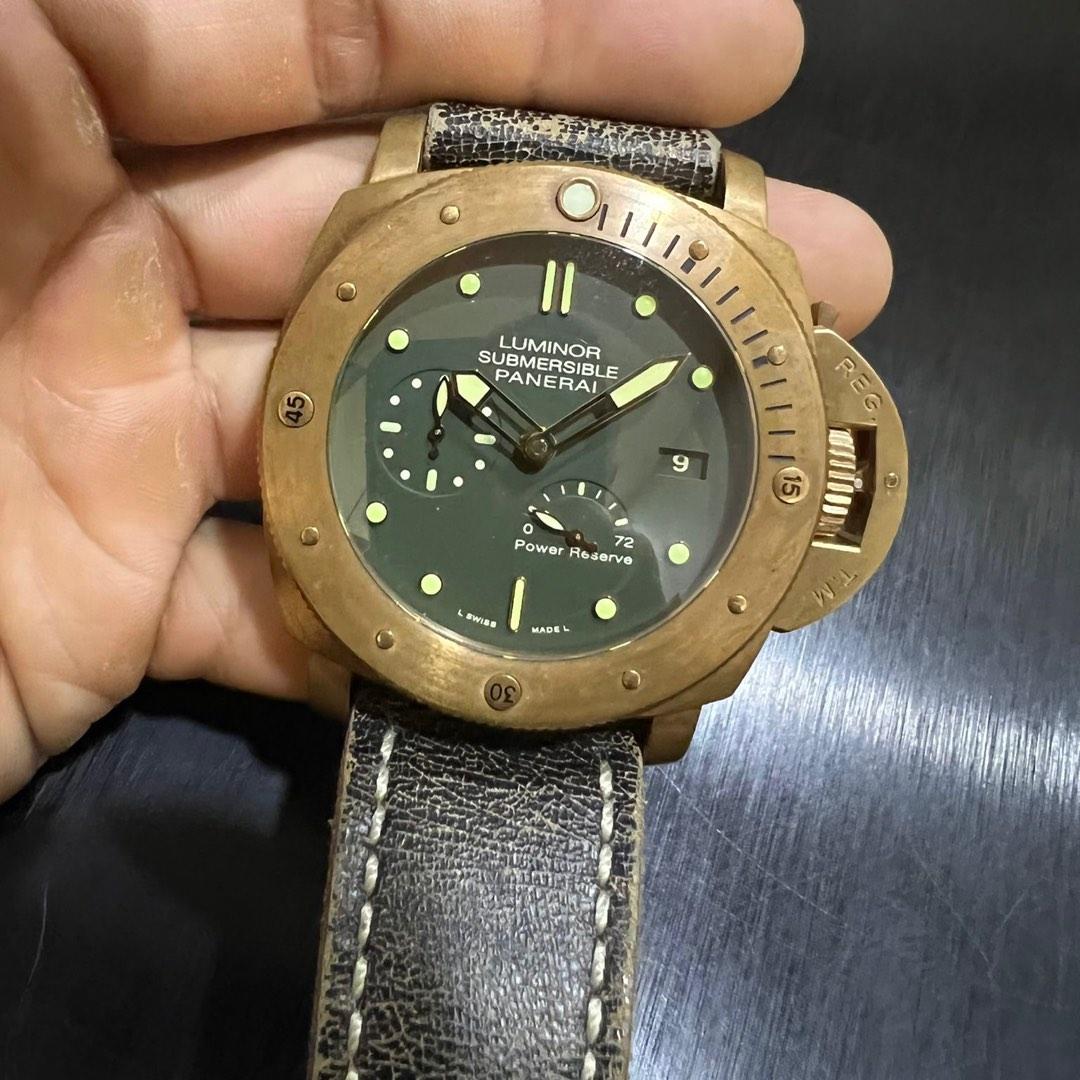 PAM507 Panerai Luminor Submersible 1950 3 Days Power Reserve Bronzo 47mm Pam 507 Limited Edition pam0507