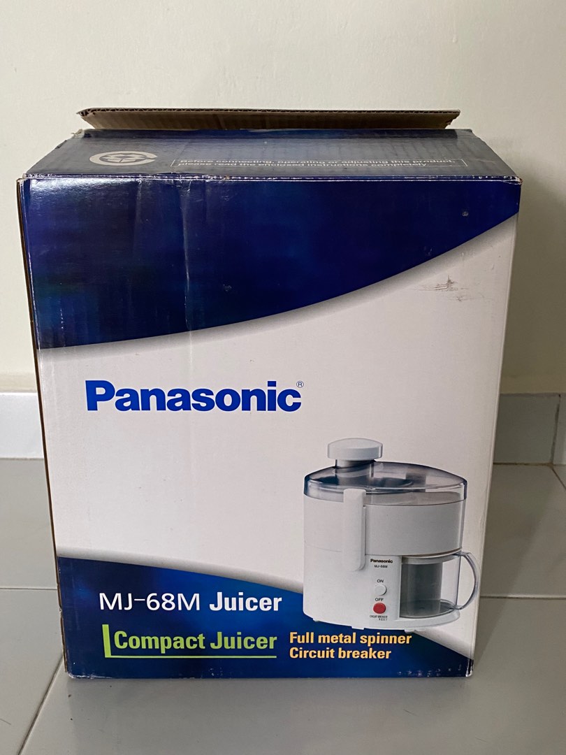 Panasonic Mj68Mwsp 220W Juicer, TV & Home Appliances, Kitchen
