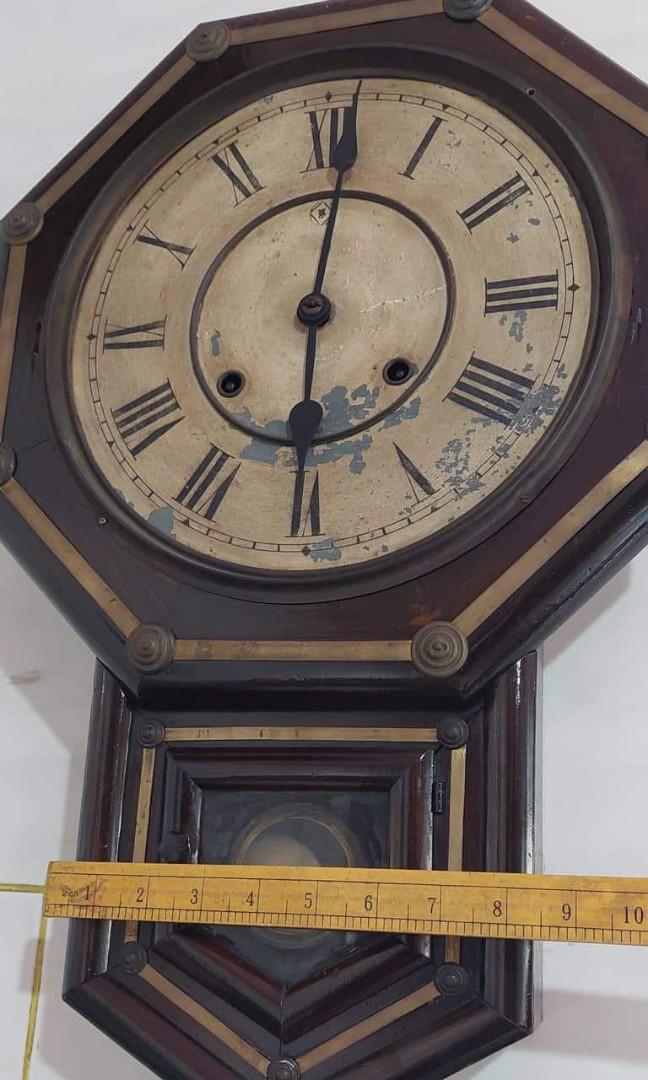 Pendulum clock big size, Furniture & Home Living, Home Decor, Clocks on Carousell
