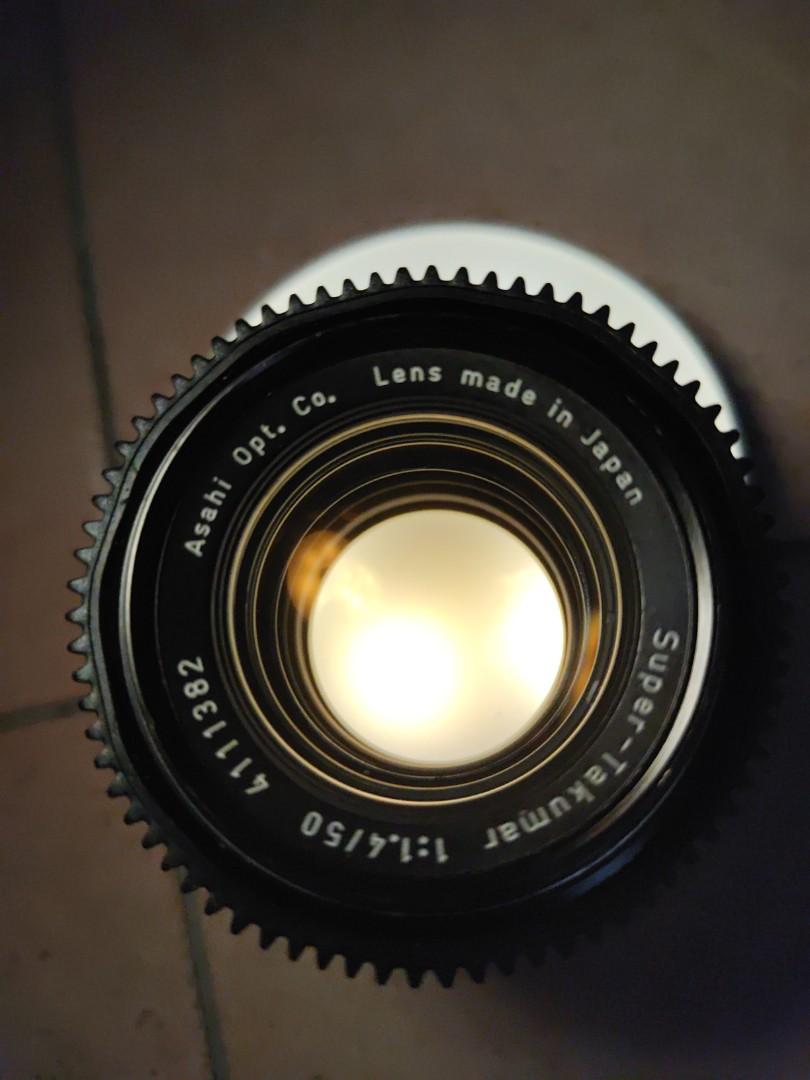 Pentax Super Takumar 50mm f1.4 lens, Photography, Lens & Kits on Carousell