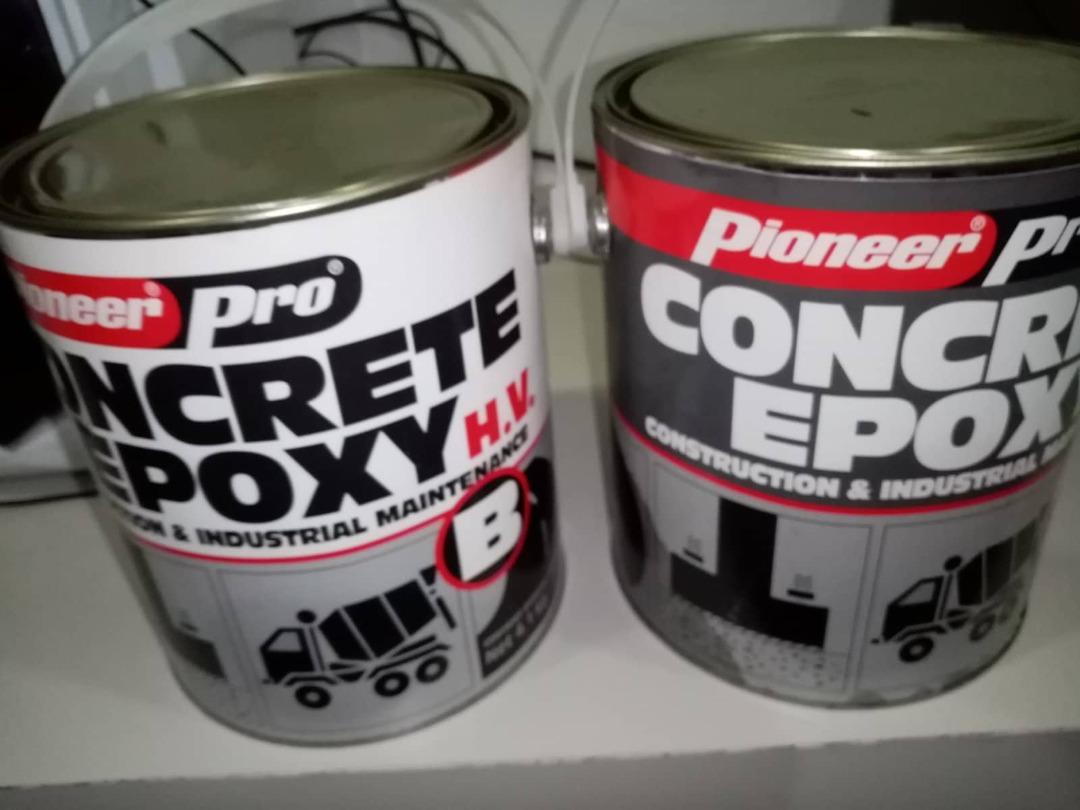 Pioneer Pro Concrete Epoxy H.V High Viscosity Set 4L/1gal, Commercial