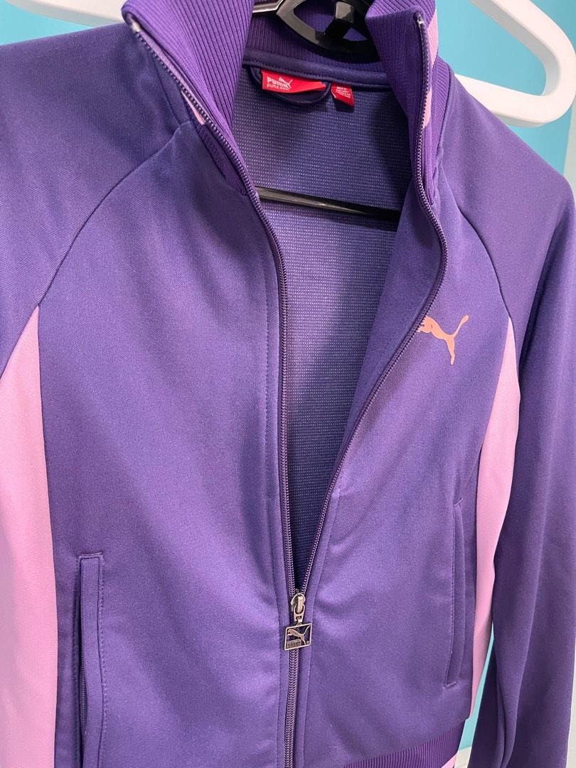 Puma shop purple jacket