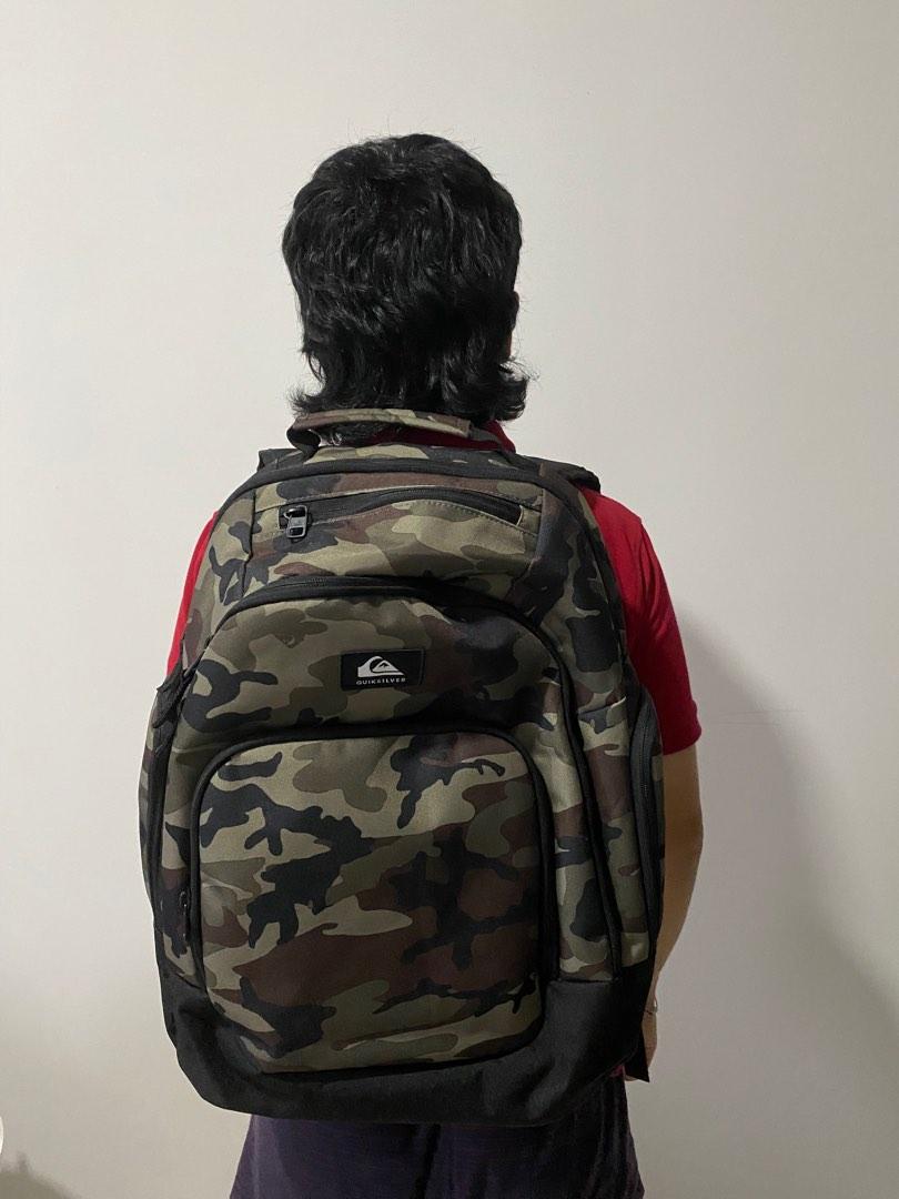 Quiksilver camo backpack store