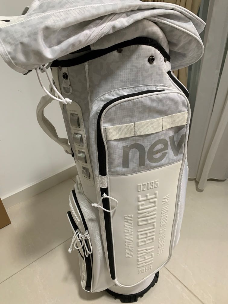 Rare white new balance golf stand bag lightweight about 3.4kg