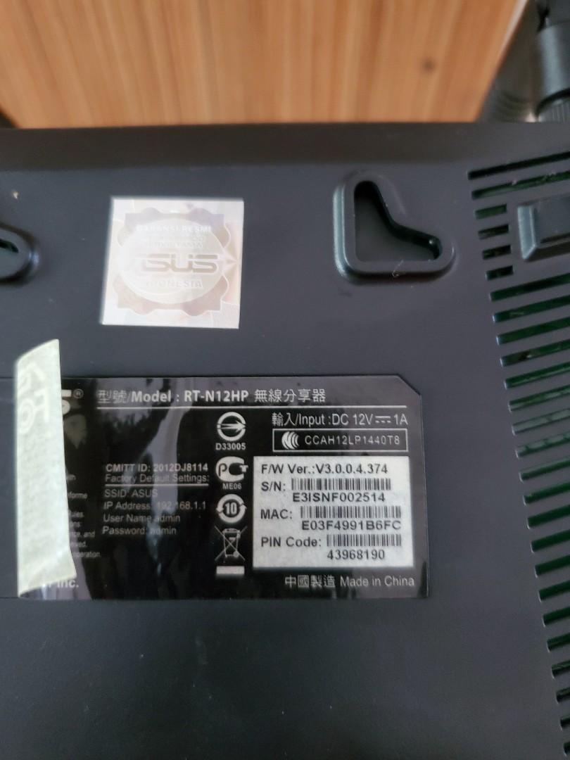 Router Asus RT-n12hp HIGH POWER / Asus wifi router