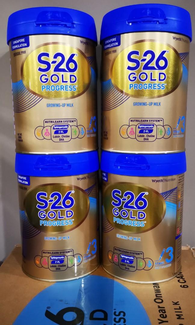 S26 Stage 3 Progress Gold, 900g, Babies & Kids, Nursing & Feeding ...