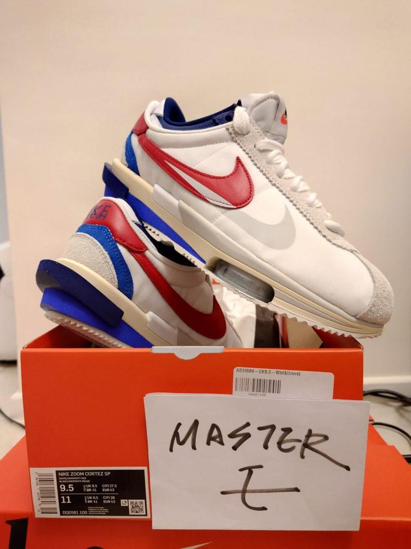 Sacai x Nike Zoom Cortez SP, 男裝, 鞋, 波鞋- Carousell