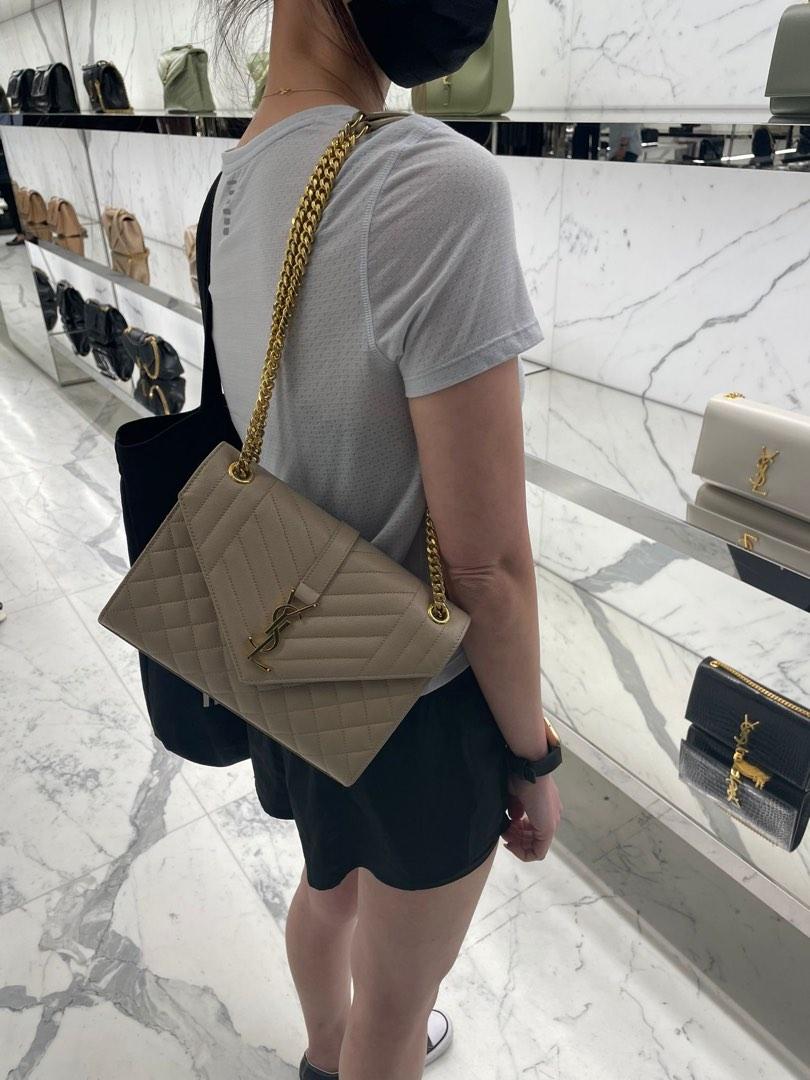 YSL Envelope Chain Bag