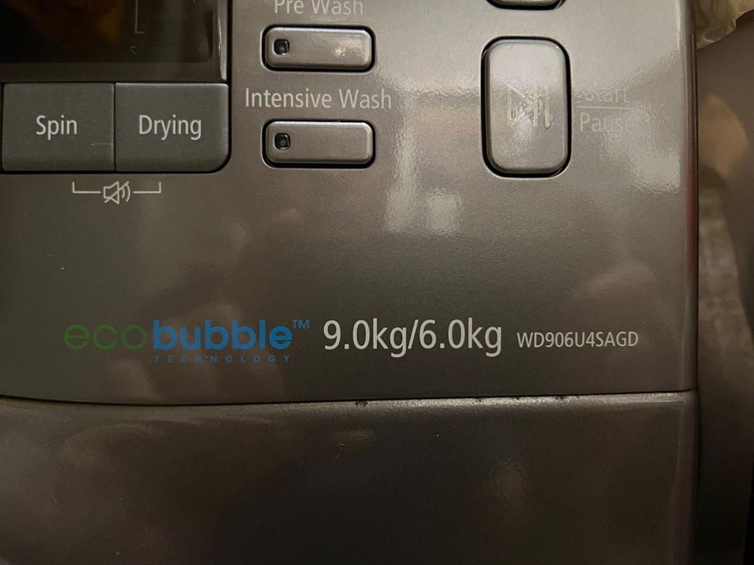 Samsung WD906U4SAGD Washer & Dryer, TV & Home Appliances, Washing ...