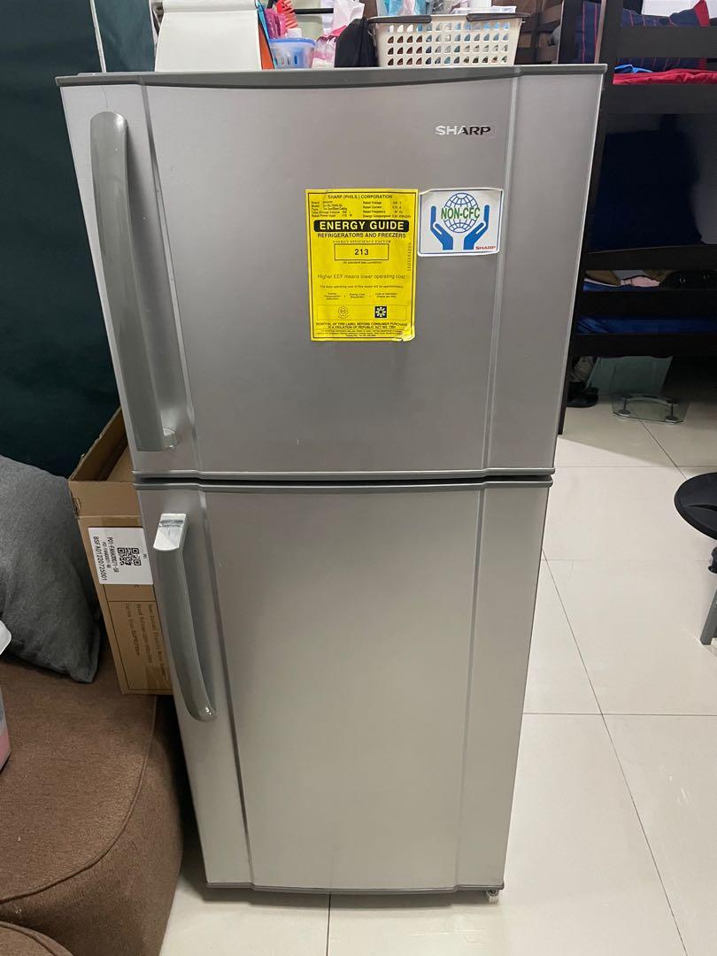 Sharp Refrigerator (Category: Refrigerators and Freezers) located in Paranaque City. Submitted by johnsclutter (Listing ID 1185086337, Image 2). Description: Well used refrigerator. RFS: Bought a bigger one already..