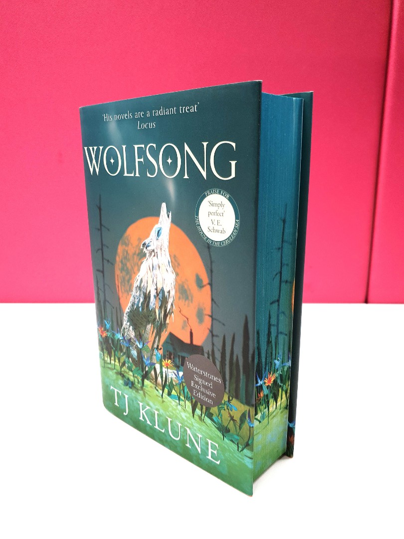 Signed Waterstones Wolfsong by TJ Klune