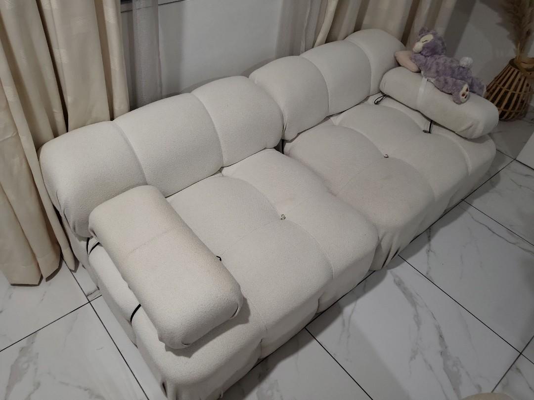 Sofa 2 seat negotiate), Furniture & Home Living, Furniture