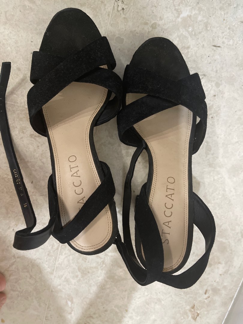 Staccato platform shoes, Women's Fashion, Footwear, Heels on Carousell