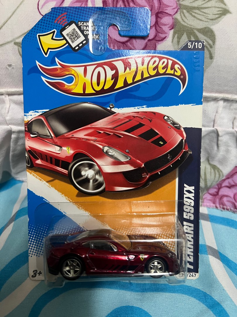 Hot wheels ferrari 599xx super treasure hunt on sale