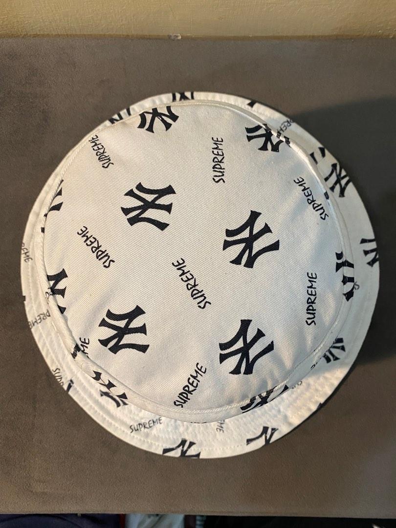 Supreme yankees bucket hat cheap