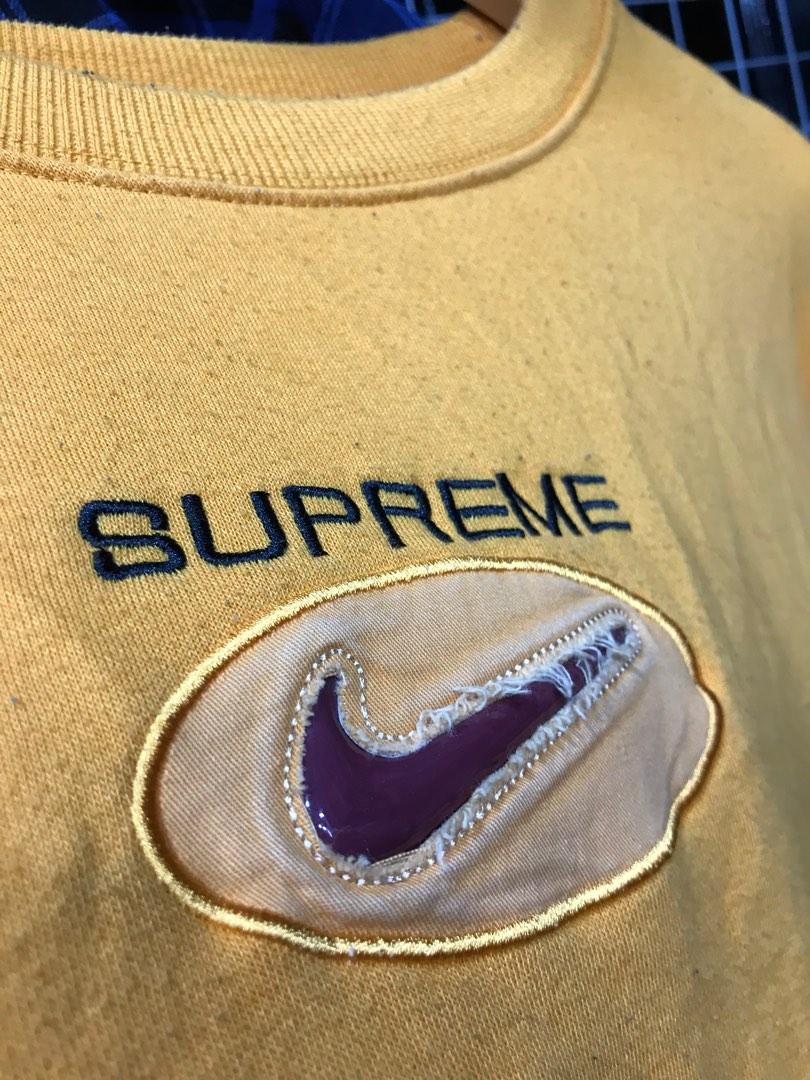SWEATSHIRT NIKE COLLAB SUPREME Men s Fashion Tops Sets