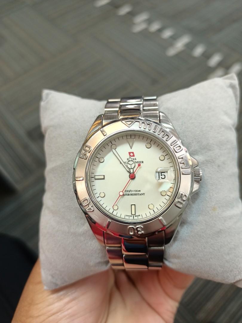 Swiss Mountaineer Diver s Quartz Explorer Homage Men s Swiss