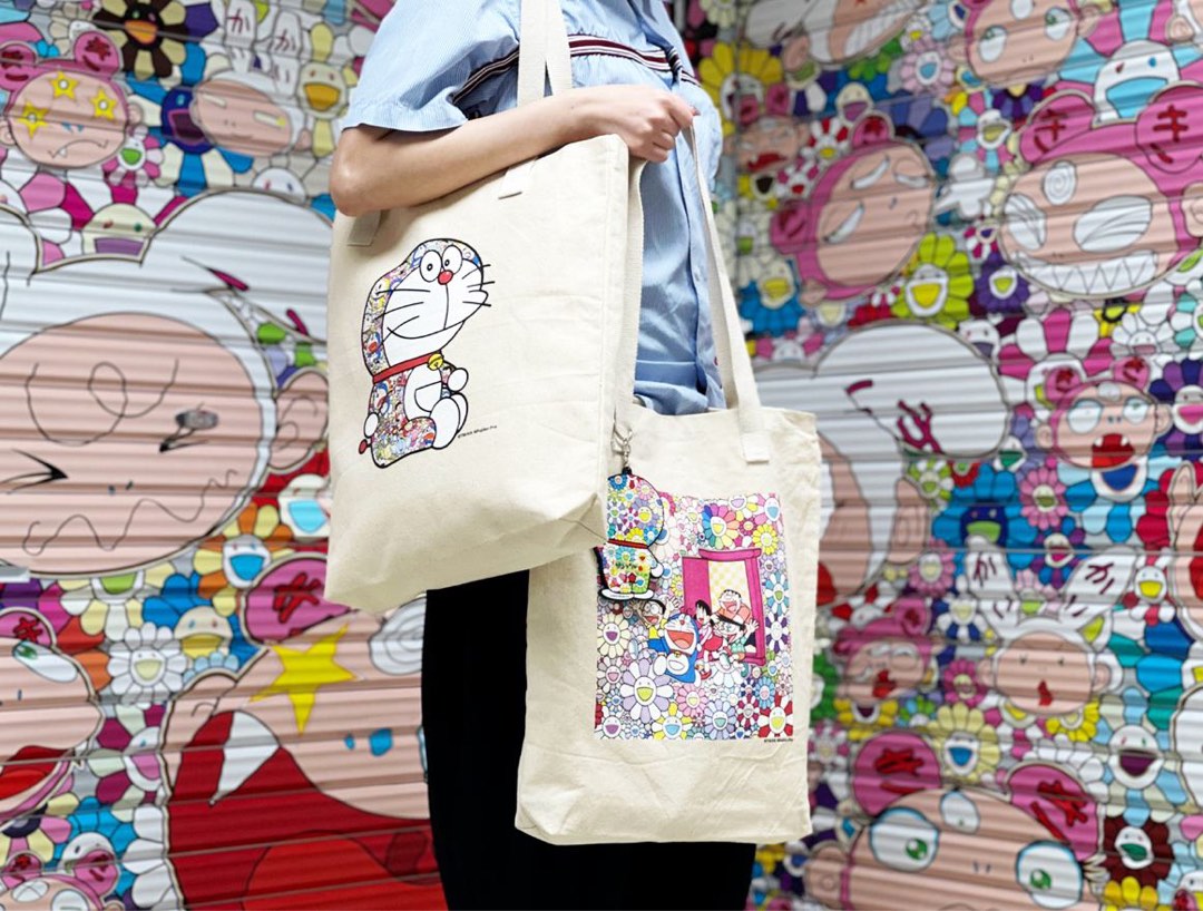 Takashi Murakami x Doraemon B Tote Bag