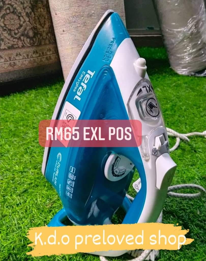 Tefal Steam Iron, TV & Home Appliances, Irons & Steamers on Carousell