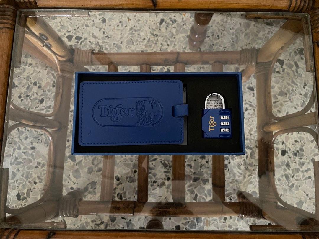 Tiger Beer Luggage Tag and Lock, Hobbies & Toys, Travel, Travel