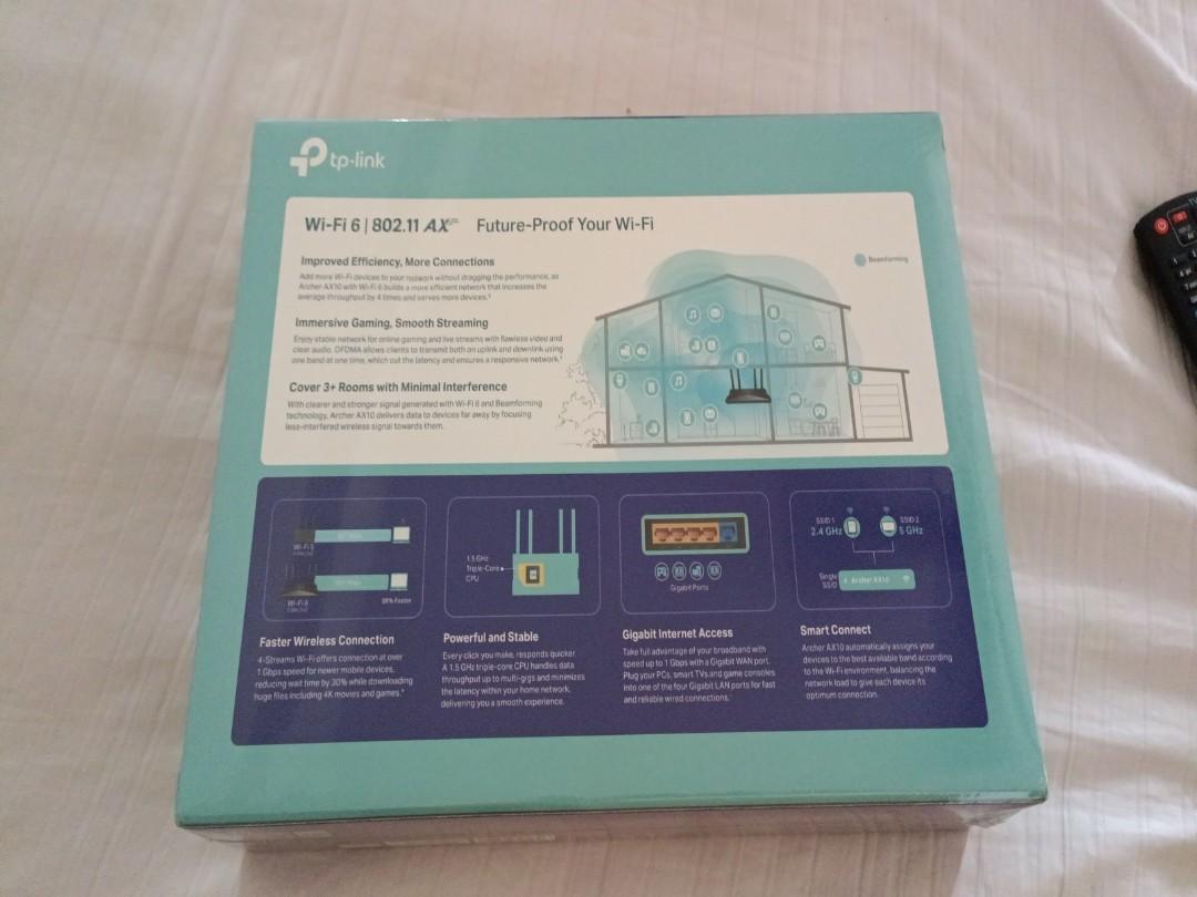 TP-Link AX1500 Next -Gen Wi-Fi 6 Router, Computers & Tech, Parts ...