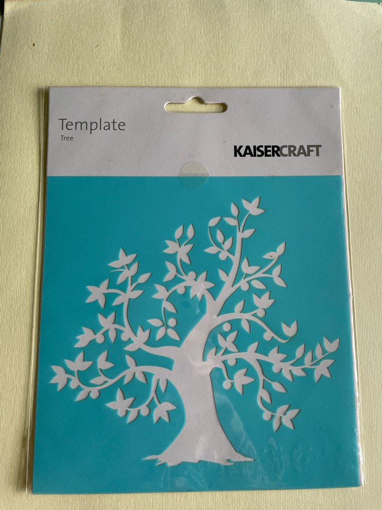 Tree Craft template, Hobbies &amp; Toys, Stationery &amp; Craft, Craft Supplies ...