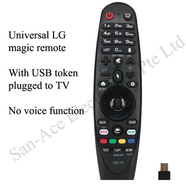 Universal LG magic remote (replacement) MR600/18, TV & Home Appliances