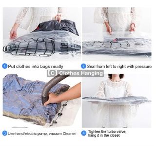 Vacuum Storage Bags for Clothes Travel - 10Pack(1 Jumbo+3 Large+3 Medium+3  Small) with Travel Pump Vacuum Sealer Bag with Double-Zip Seal and Triple  Seal Turbo-Valve for Max Space Save