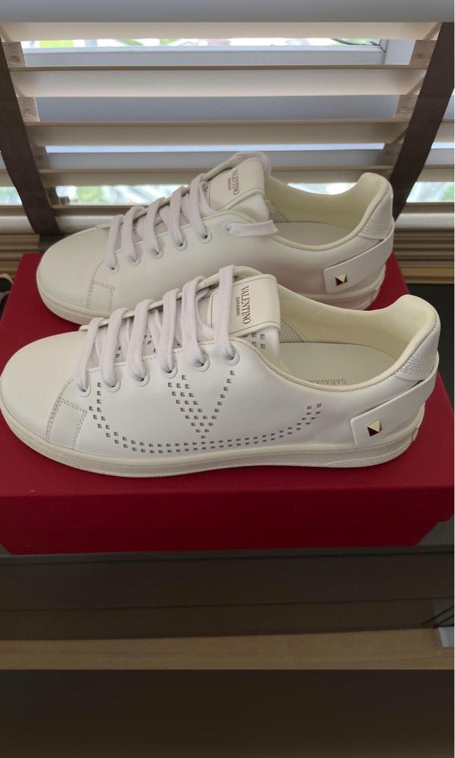 valentino floral sneakers