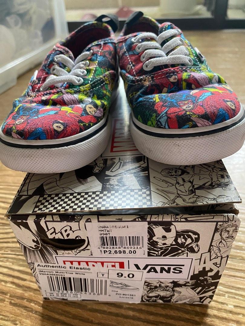 Vans marvel deals kids