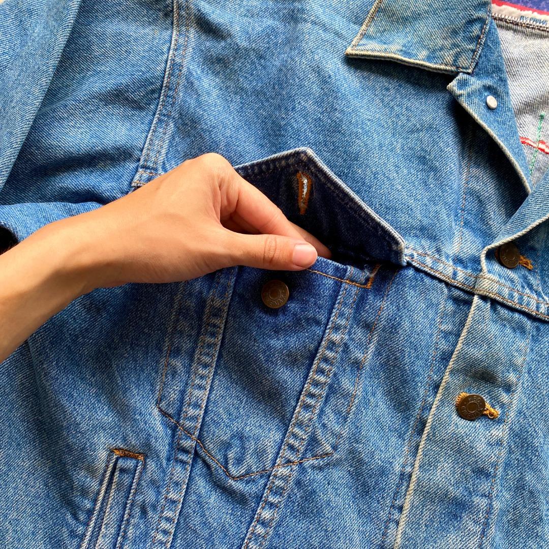 Vintage 1990s HBO Crew Trucker Denim Jacket, Men's Fashion, Coats ...